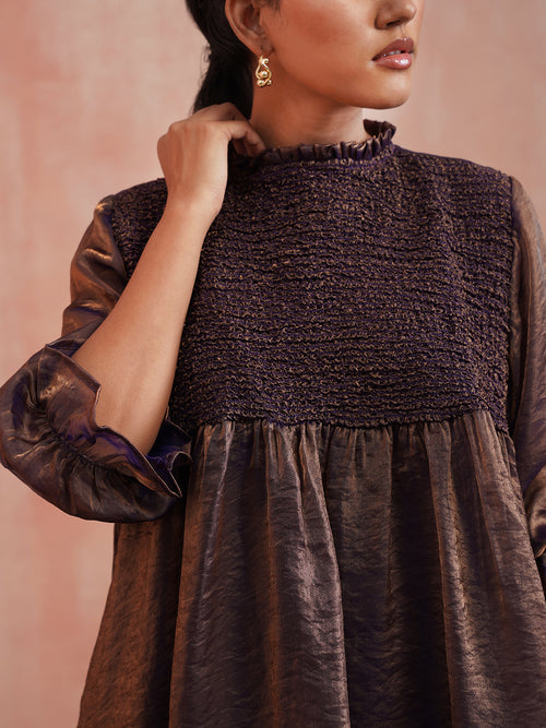 Brown Shimilia Top