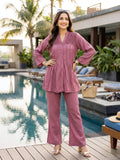 Smock Symphony Onion Pink Pleat Set