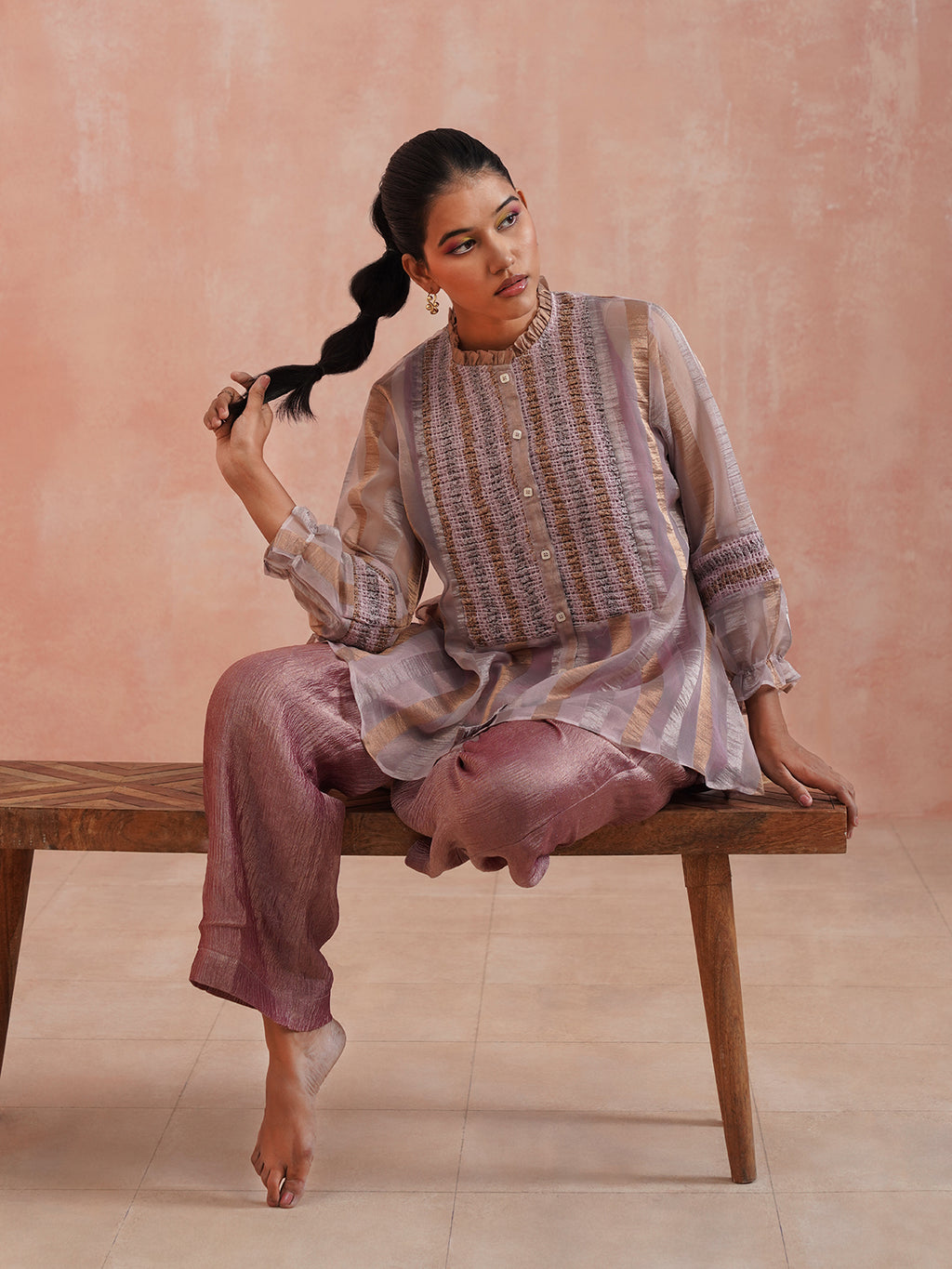 Lavender Mincy Top