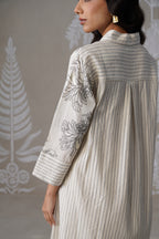 Meherban Black and White Cotton Set