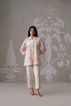 Meherban Floral Shadow Work Cotton Set