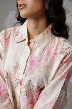 Meherban Floral Shadow Work Cotton Set